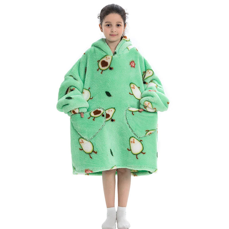 Blanket Hoodie - Avocado