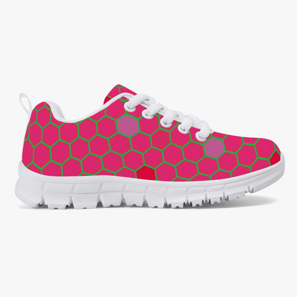 Kids Sneakers - Popping Pink