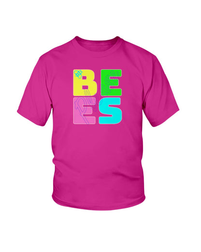 Kids heliconia pink tshirt with bees please design