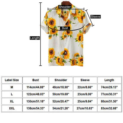 Sunflower Print Shirt